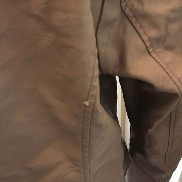 Forever 21+ belted faux leather jacket - Picture 4 of 5